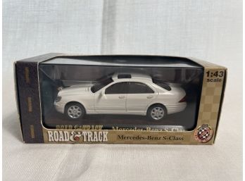 Road & Track 1:43 Scale Mercedes Benz S Class - New In Box