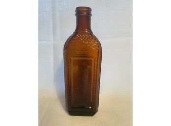 Amber Fish Bottle