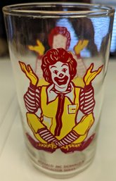 Ronald McDonald Collectors Glass