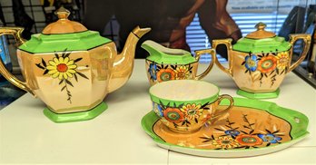 Hand Painted Teapot Set