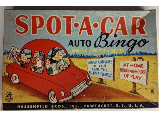 Spot - A - Car Auto Bingo