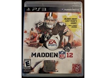 PS3 - Madden 12 NFL