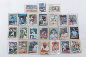 Lot Of Topps Baseball  Stars , Rookies And H.O.F Cards