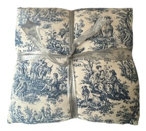 Blue And White Toile Pillow Cover, Waverly Charmed Life Toile, Grandmillennial Pillow Cover