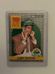 Vintage 1990 Lottery Pick Gary Payton Trading Card