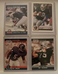 Lot Of 4 Footbal Cards.