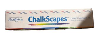ChalkScapes Mandala Stencils And Outdoor Sidewalk And Driveway Chalk Kit