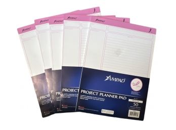 Vintage Ampad Project Planner Pad. Breast Cancer Limited Edition
