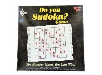 Do You Sudoku? Game By Vintage Sports Cards