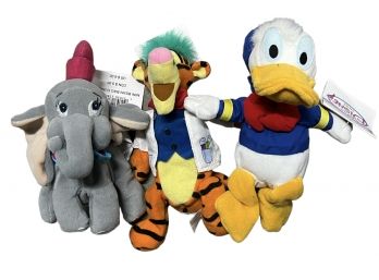 Lot Of 3 Tigger, Donald Duck & Dumbo