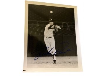 NY Yankees Bucky Dent Autograph Photo