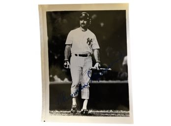 NY Yankees Eric Munson Autographed Photo