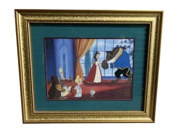 Disney Beauty And The Beast Lithograph