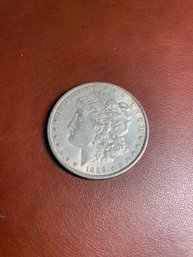 1889 Liberty Head Morgan Silver Dollar