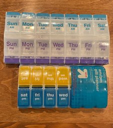 Pair Of AM/PM Pill Planners