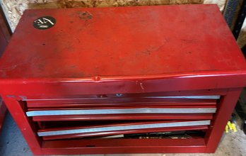 Small Red Toolbox With Large Sockets