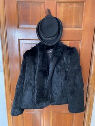 Fur Coat And Hat