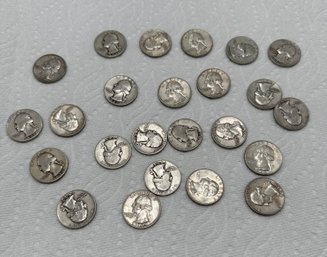 Assorted Quarters And Dimes From 1941 - 1964