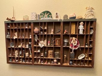 Shelf With Tiny Collectibles