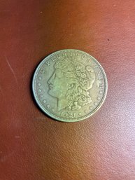 1921 Liberty Head Morgan Silver Dollar