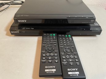 Two Sony DVD Players