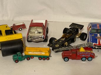 Assorted Toy Cars And Trucks - Vintage