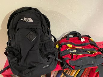 North Face Backpack And Mountain Smith Travel Bag
