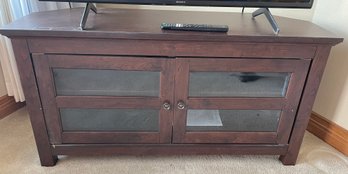 Wood Entertainment Console