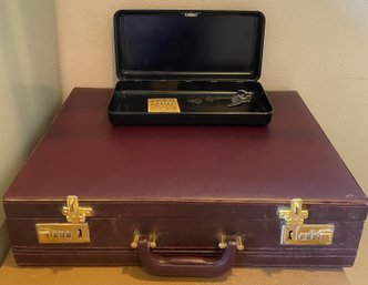 Briefcase And Lockbox