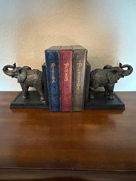 Elephant Bookends And Lord Of The Rings Collector Trilogy