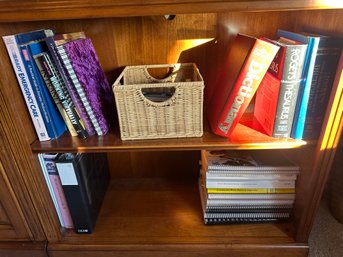 Contents Of Book Shelf - Books And Tchotckes