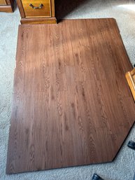 Wooden Desk Floor Mat