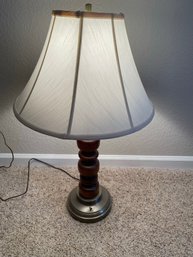 Wood And Metal Lamp
