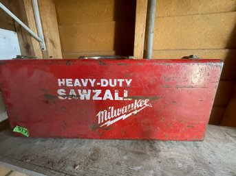 Heavy Duty Milwaukee Saws All Case (NO SAWS ALL)