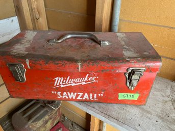 Heavy Duty Milwaukee Saws All Case (NO SAWS ALL)