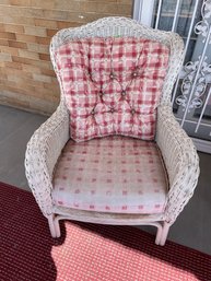 Large Wicker Chair