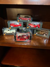 (7) Superior Brand Collectible Die Cast Cars