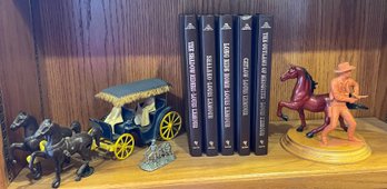 Louis LAmour Collection #6 & Stanley Horse Carriage