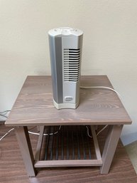 End Table And Table Top Fan
