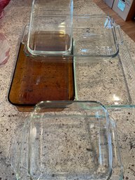 Assorted Glass Baking Ware Lot