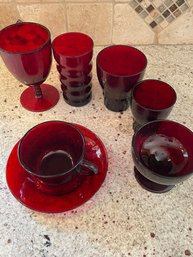 Cranberry Glass Ware