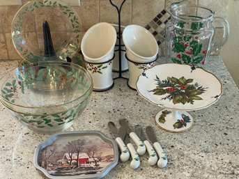 Christmas Brunch Table Ware