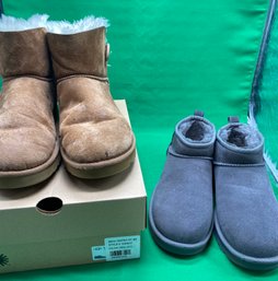 Womens Uggs Boots Size 10, 2 Pairs