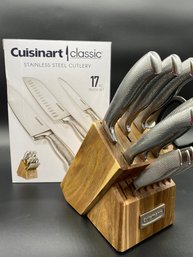Cuisinart Stainless Steel Set In Knife Block