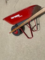 True Temper Red Wheel Barrel