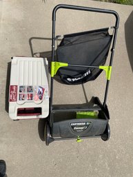 Ames Lawn Cart & Earthwise SweepIt