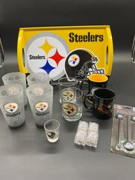 Pittsburgh Steelers Assortment Including US Half Dollar Game Coin