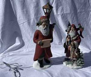 Ceramic Santas #2