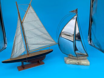 Two Sailboat Models