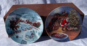 Lenox Santas Journey Plates